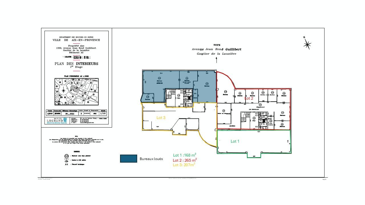 Location bureau Aix-en-Provence Bouches-du-Rhône OLBUR2421612 2