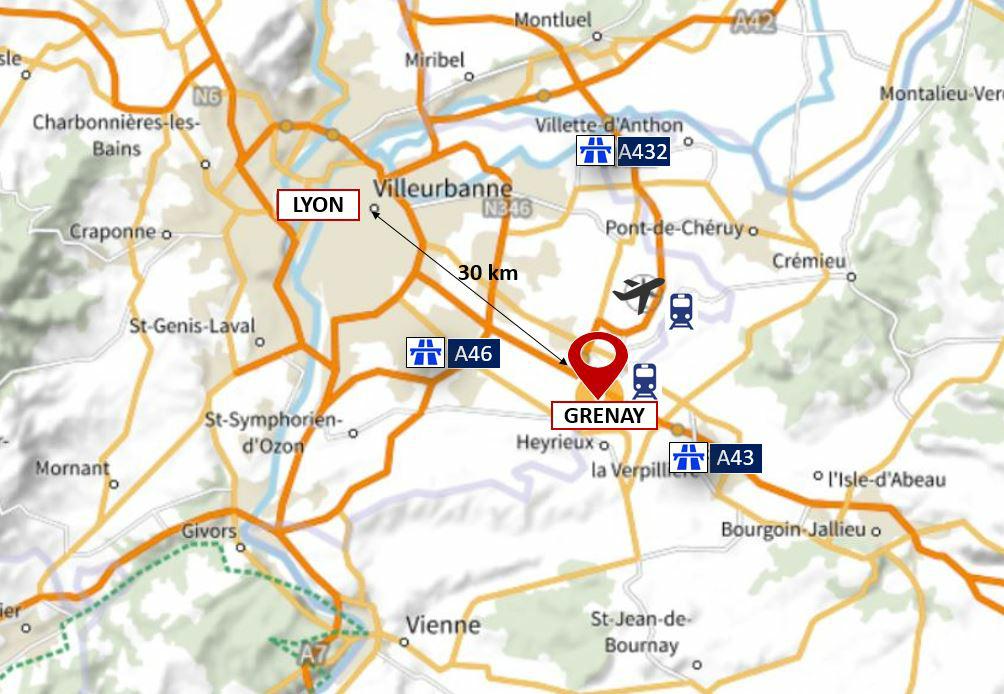 Location entrepôt classe a Grenay Isère OLLOG2317188 1