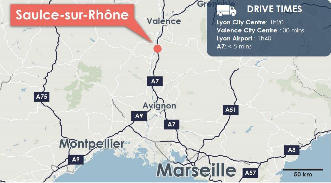 Location entrepôt classe a Saulce-sur-Rhône Drôme OLLOG2309730 8