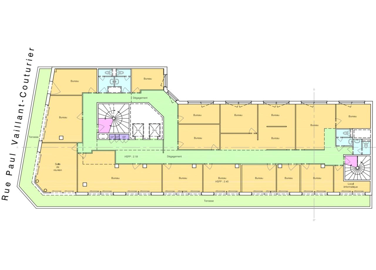 Vente bureau Levallois-Perret Hauts-de-Seine OVBUR2535102 8