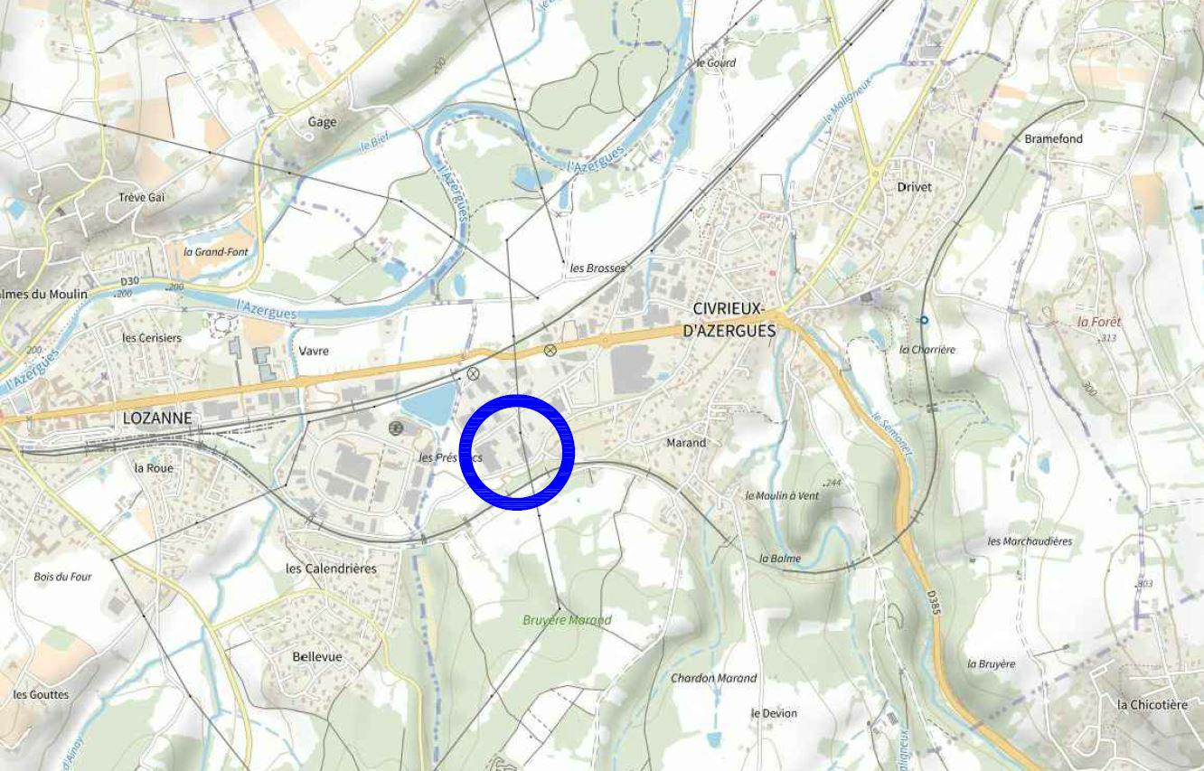 Location entrepôt classe b Civrieux-d'Azergues Rhône OLLOG2316153 30