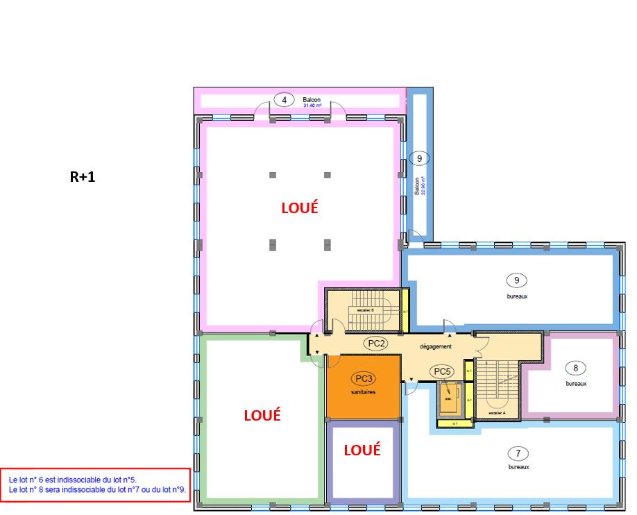 Location bureau Essey-lès-Nancy Meurthe-et-Moselle OLBUR2311271 9