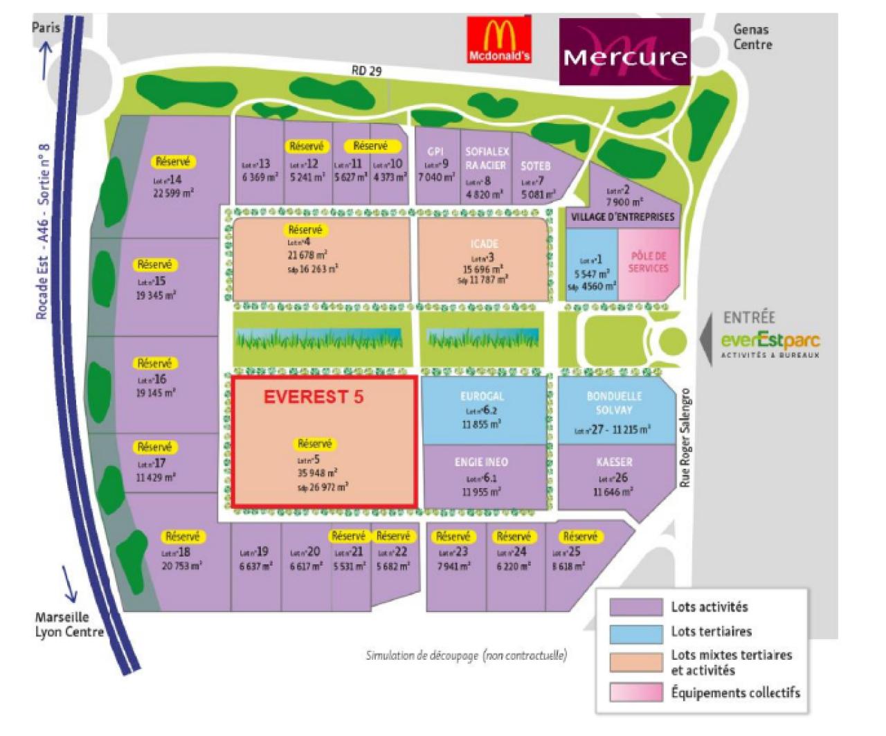 Vente bureau Genas Rhône OVBUR2200969 12