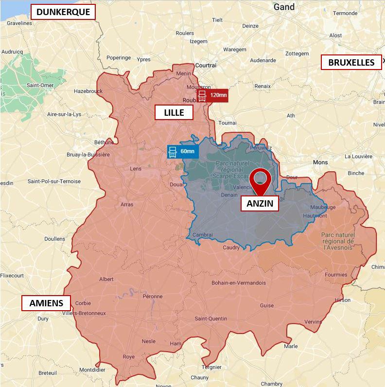 Location entrepôt classe a Anzin Nord OLLOG2315550 15