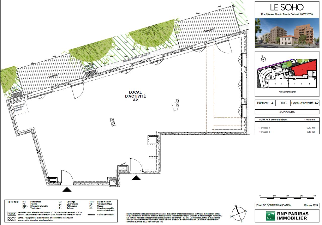 Vente bureau Lyon Rhône OVBUR2314314 7