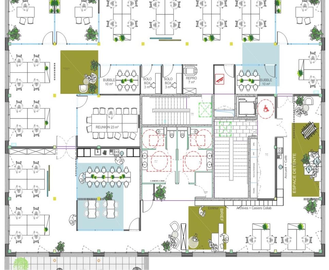 Location bureau Villeneuve-d'Ascq Nord OLBUR2206512 7