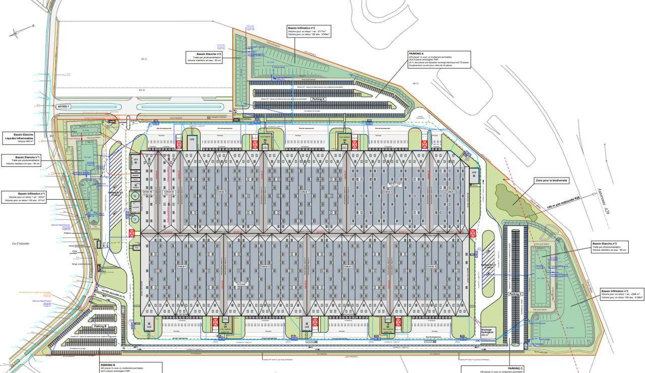 Location entrepôt classe a Croixrault Somme OLLOG2316189 2