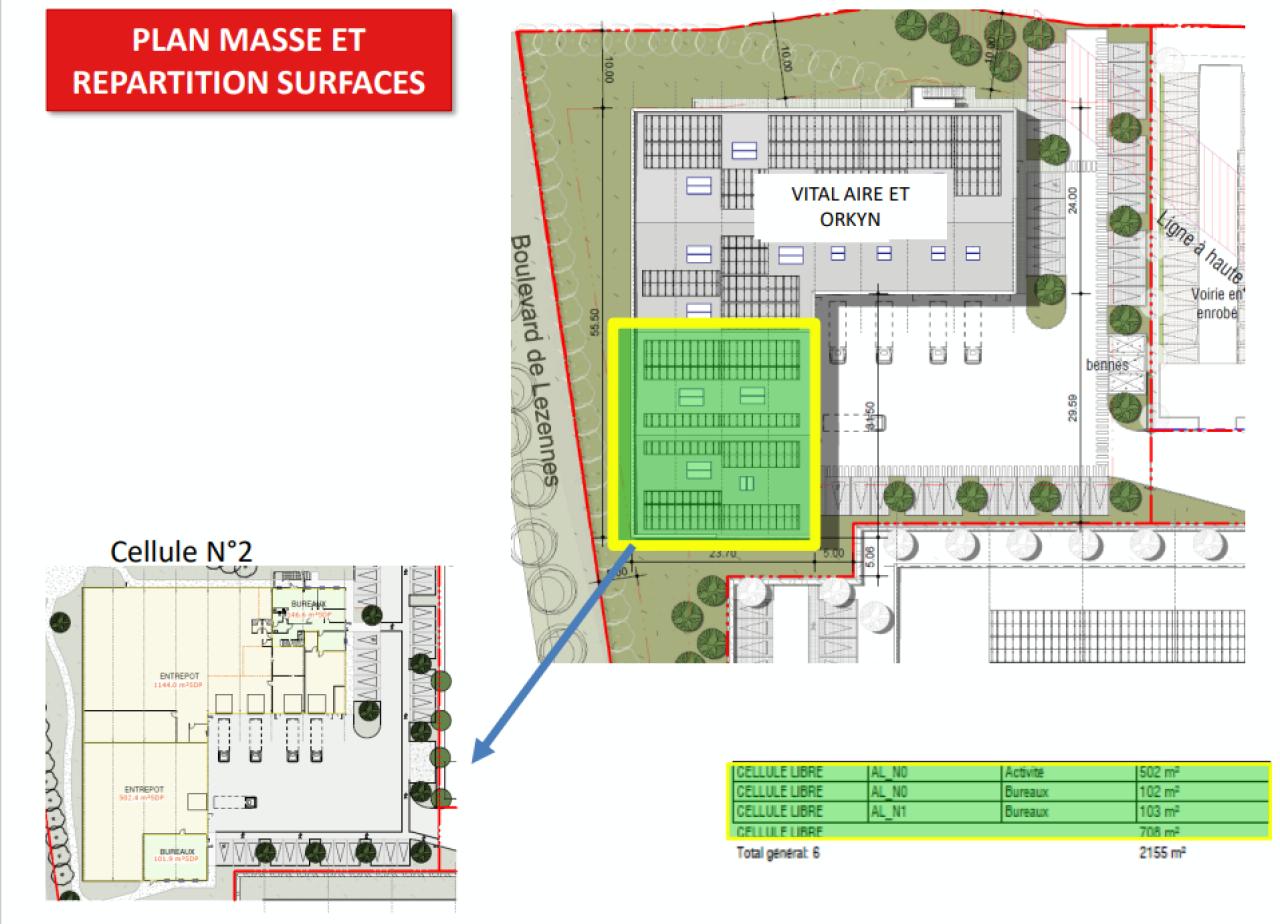 Location local d'activité Lille Nord OLACT2424605 6