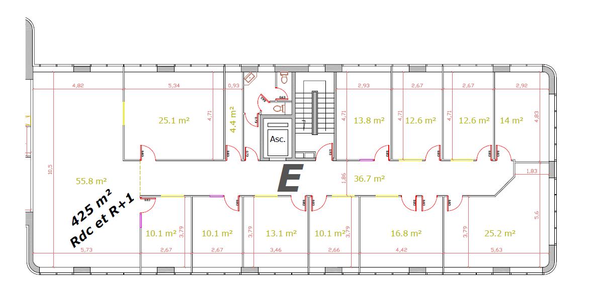 Location bureau Rennes Ille-et-Vilaine OLBUR2310775 7