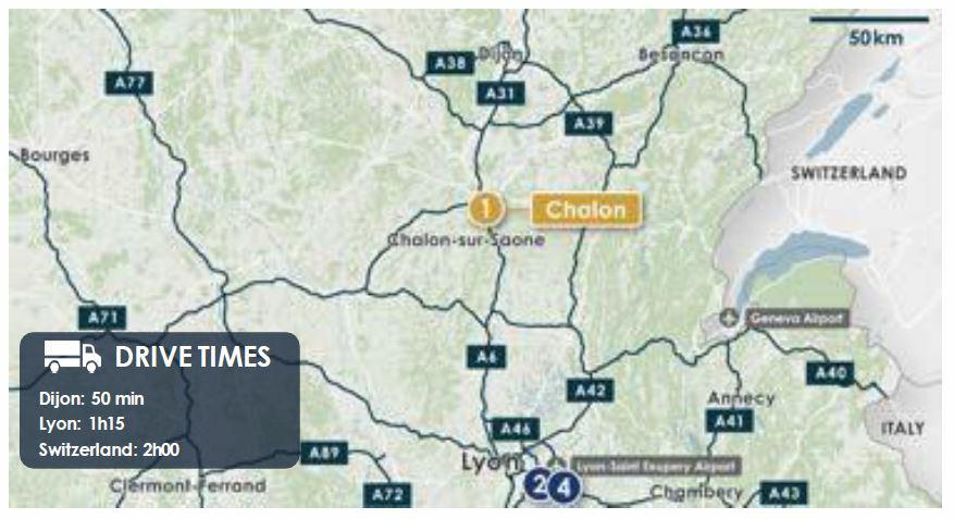 Location entrepôt classe a Sevrey Saône-et-Loire OLLOG2422740 3