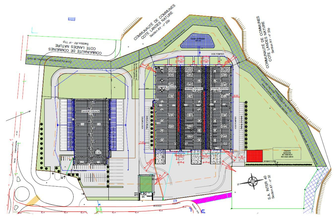 Location entrepôt classe a Castets Landes OLLOG2204332 2