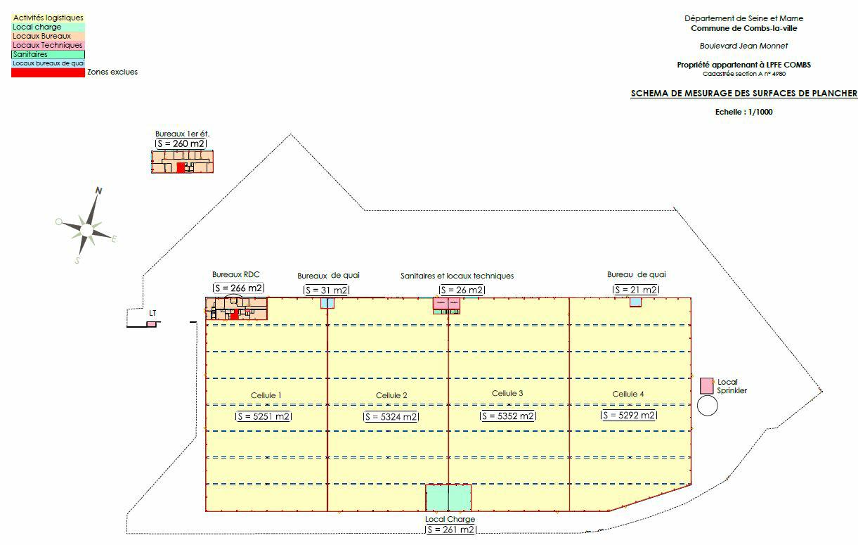 Location entrepôt classe a Combs-la-Ville Seine-et-Marne OLLOG2207325 7