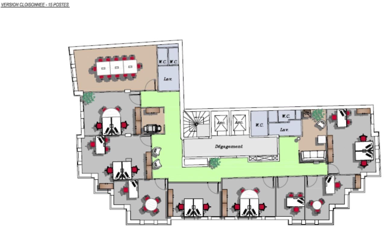 Location bureau Clichy Hauts-de-Seine OLBUR2531797 3