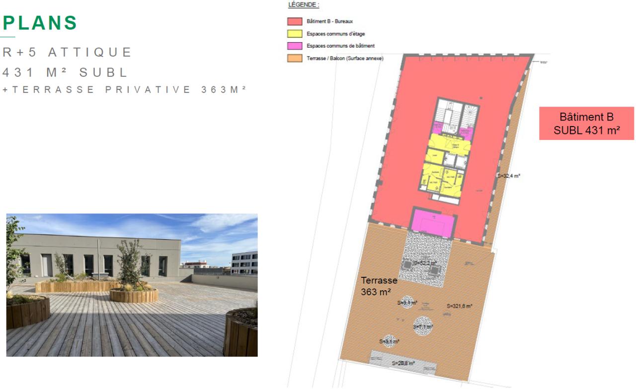 Vente bureau Villeurbanne Rhône OVBUR2535311 43