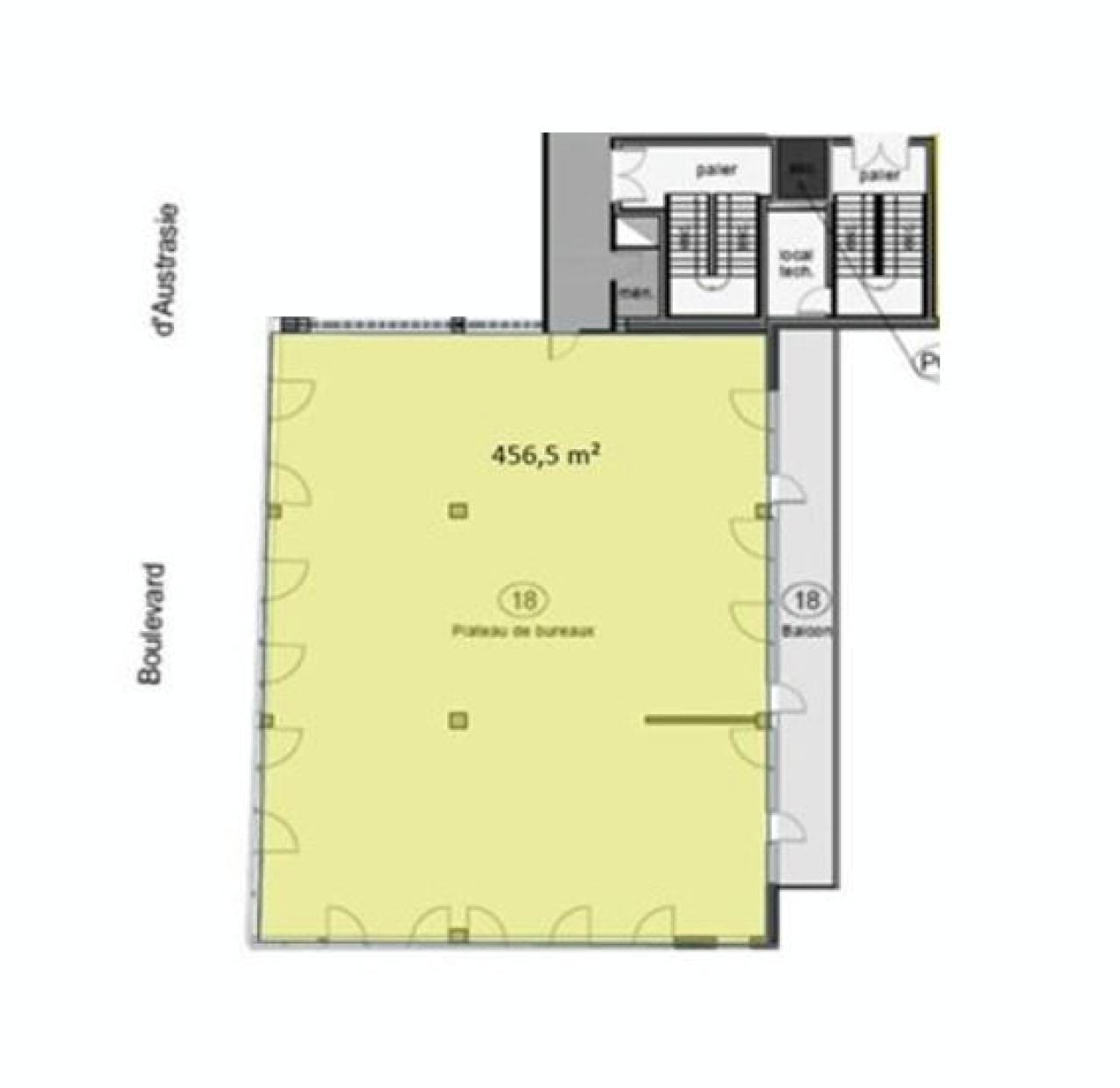 Vente bureau Nancy Meurthe-et-Moselle OVBUR2530280 2