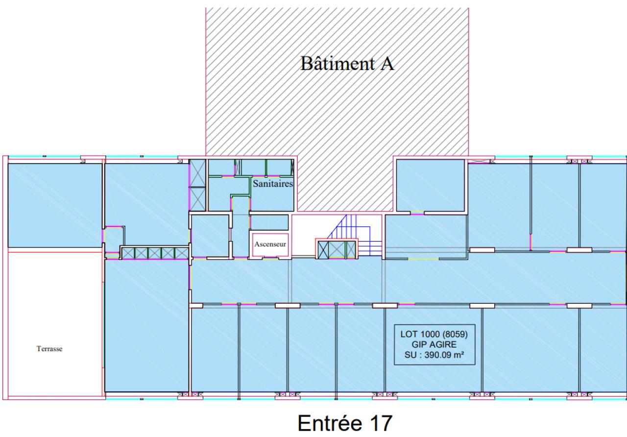 Vente bureau Croix Nord OVBUR2114049 2