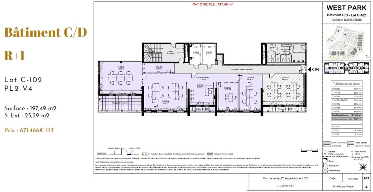 Vente bureau Serris Seine-et-Marne OVBUR2204041 9