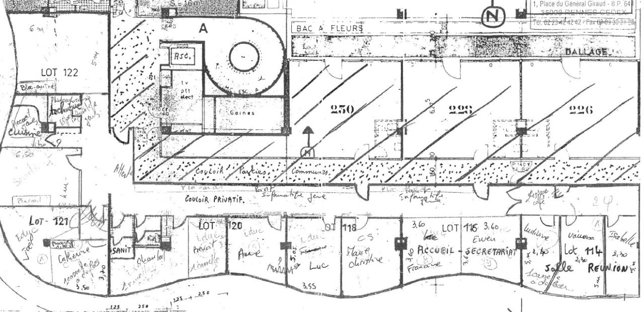 Vente bureau Rennes Ille-et-Vilaine OVBUR2535068 2
