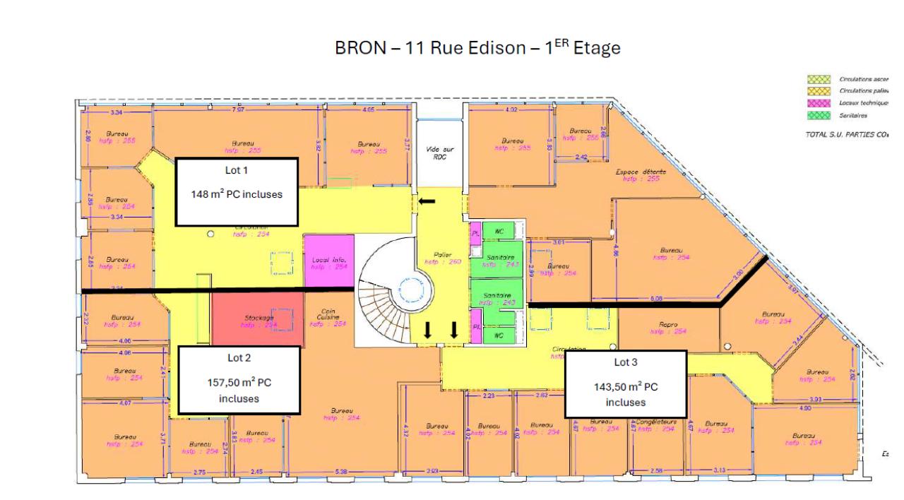Location bureau Bron Rhône OLBUR2534551 12