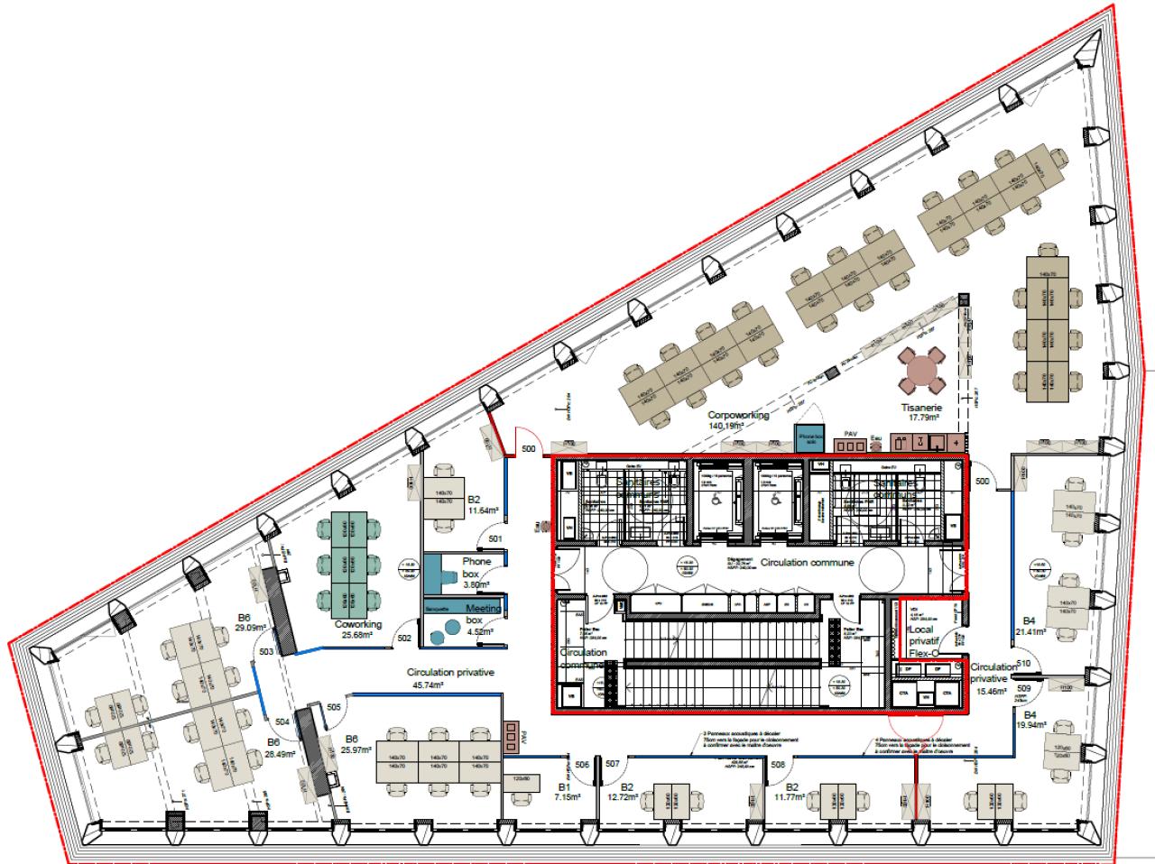Location coworking Rennes Ille-et-Vilaine OLBUR2427162 13