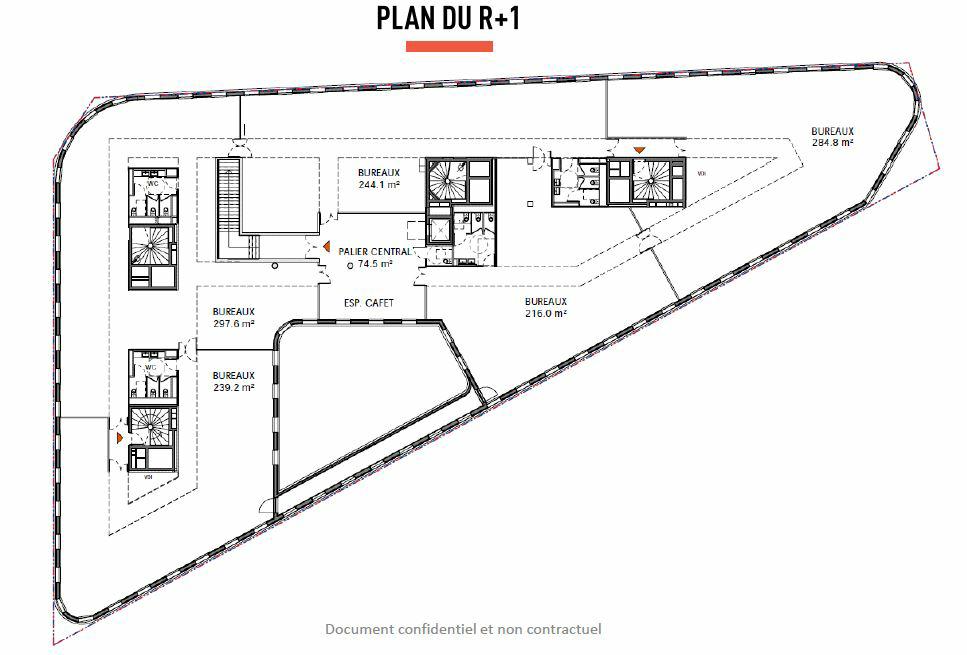 Location bureau Nanterre Hauts-de-Seine OLBUR2119201 6
