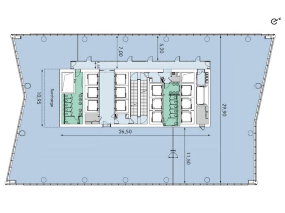 Location bureau Courbevoie Hauts-de-Seine OLBUR2100290 7