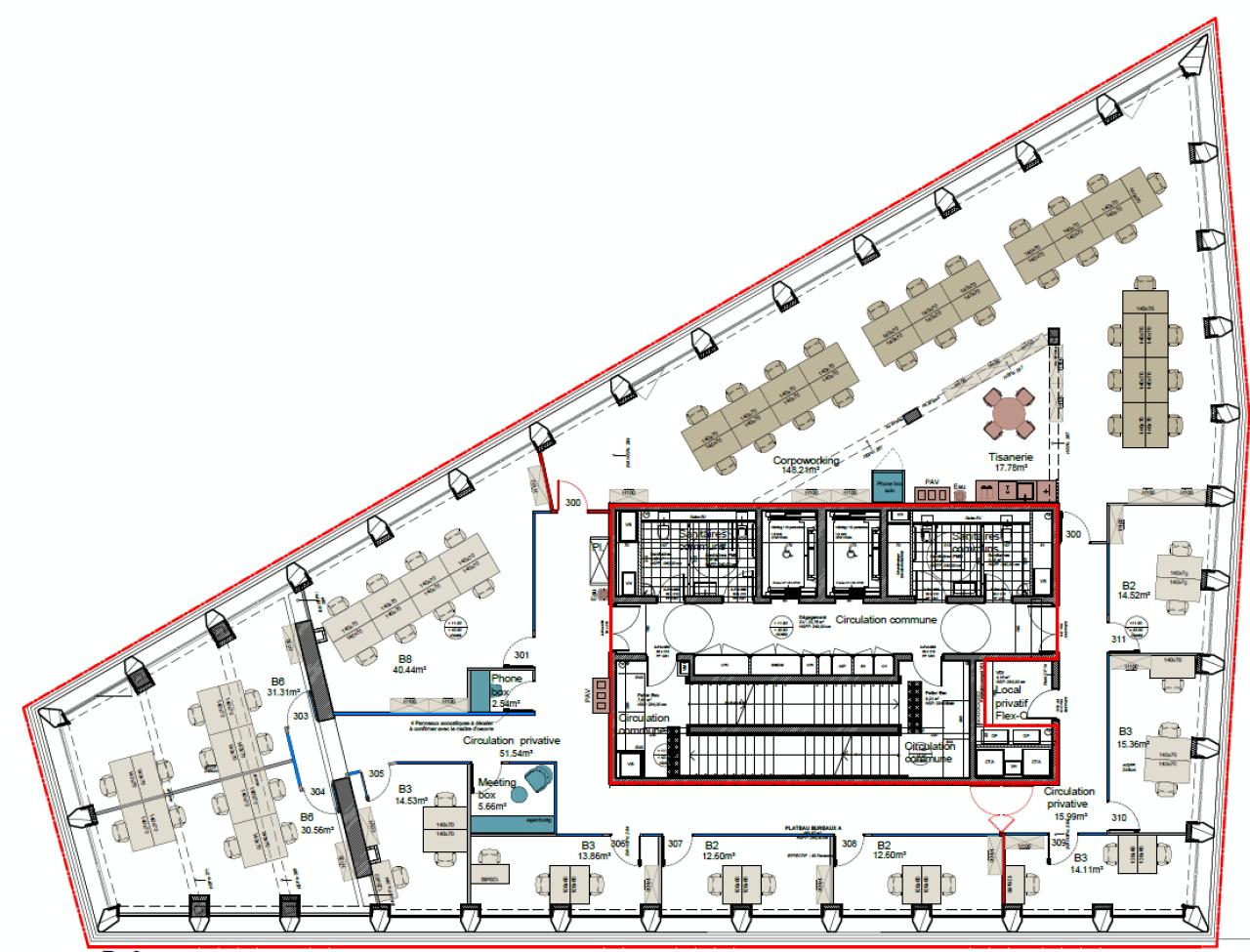 Location coworking Rennes Ille-et-Vilaine OLBUR2427162 11