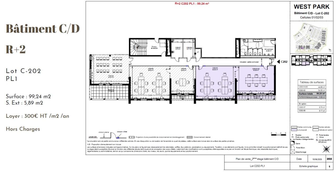 Location bureau Serris Seine-et-Marne OLBUR2206263 8