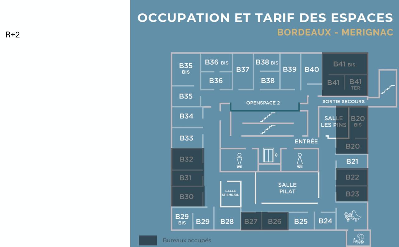 Location coworking Mérignac Gironde OLBUR2120091 5
