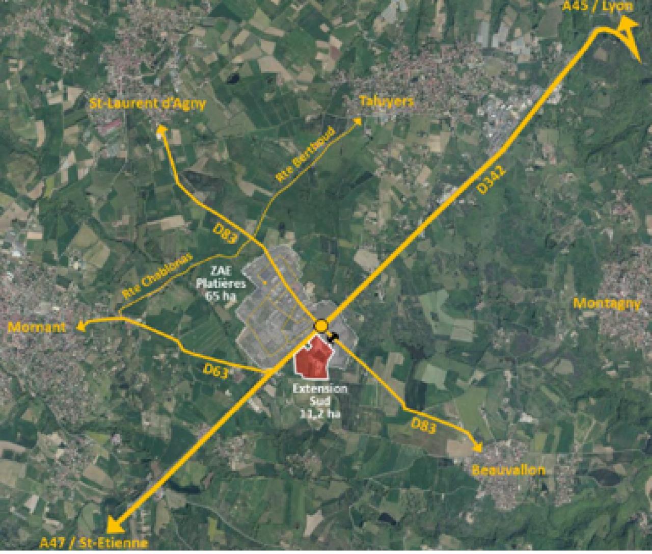 Location terrain Échalas Rhône OLACT2202855 3