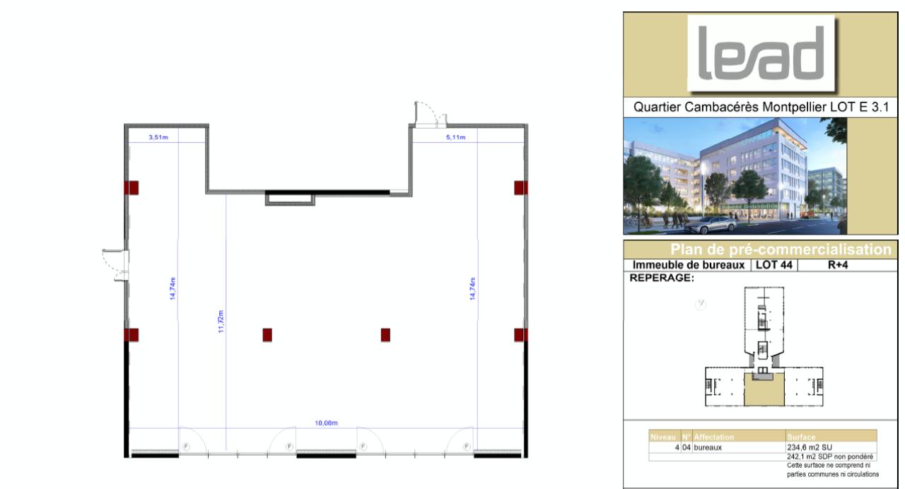 Vente bureau Montpellier Hérault OVBUR2423533 13