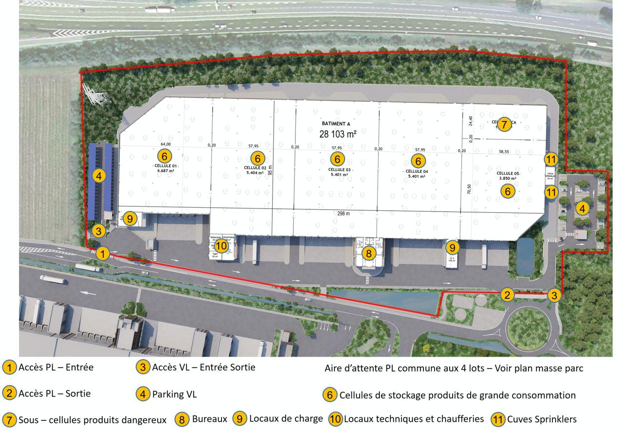 Location entrepôt classe a Gauriaguet Gironde OLLOG2001871 2