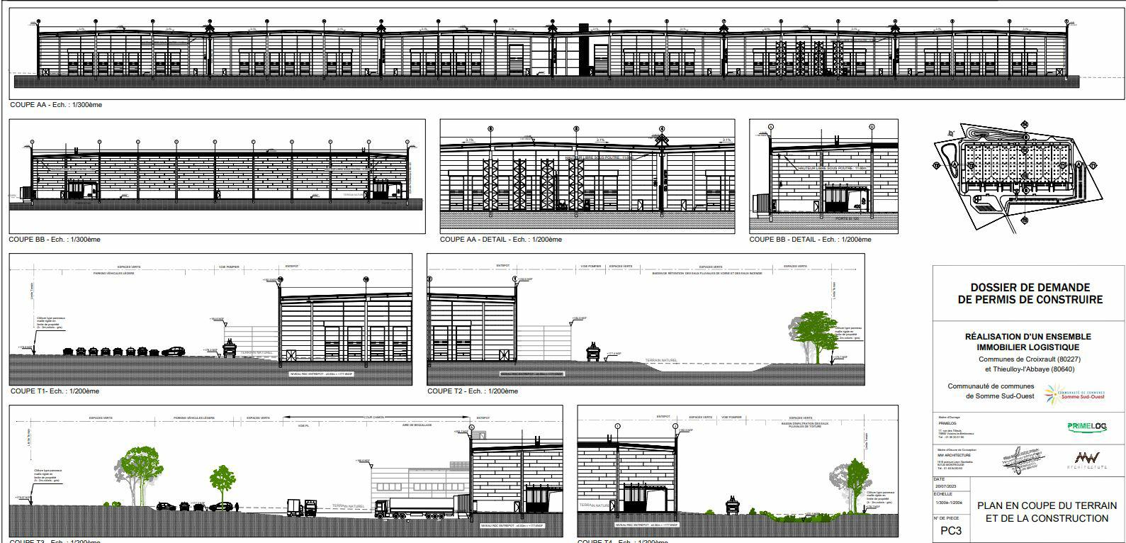 Location entrepôt classe a Croixrault Somme OLLOG2318198 5