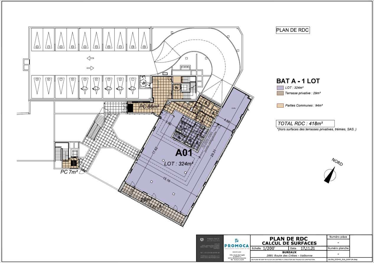 Location bureau Sophia Antipolis Alpes-Maritimes OLBUR2313545 15