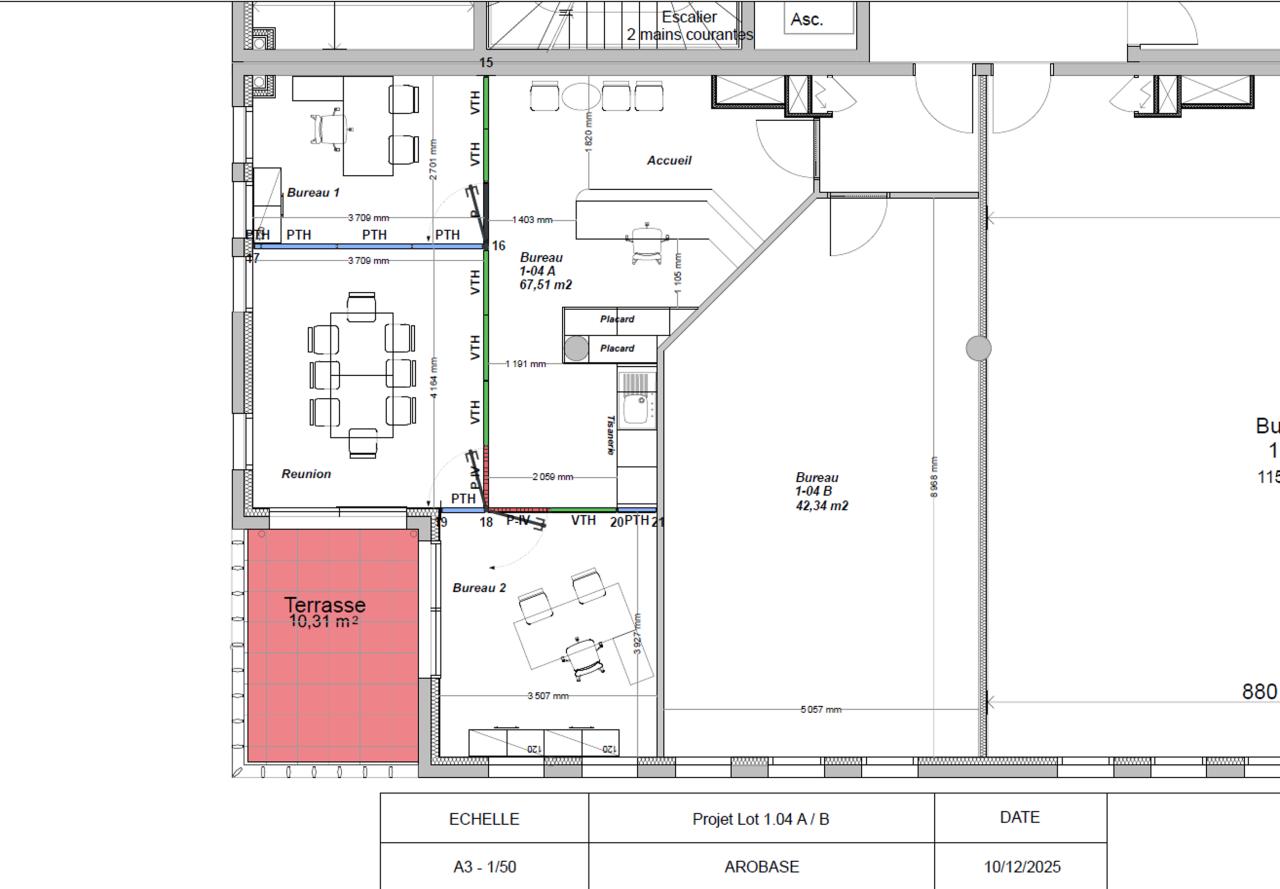 Location bureau Saint-Gély-du-Fesc Hérault OLBUR2207787 15