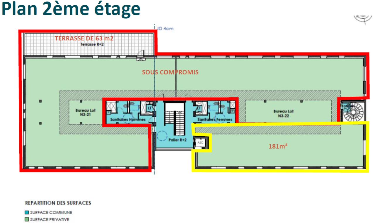 Vente bureau Bron Rhône OVBUR2310766 20