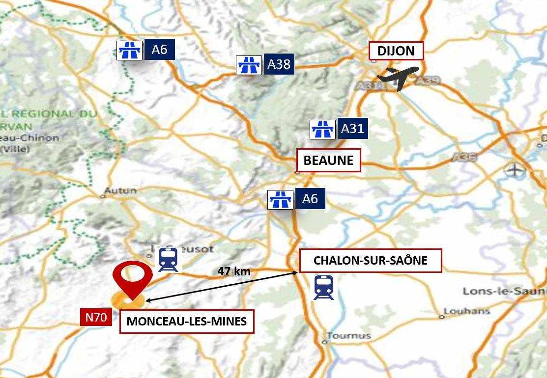 Location entrepôt classe a Montceau-les-Mines Saône-et-Loire OLLOG2110444 5