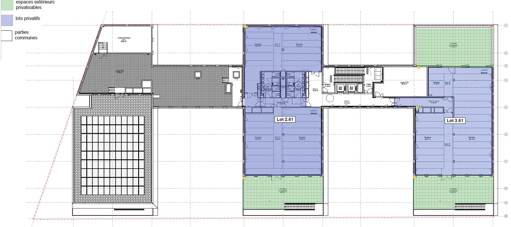 Location bureau Cesson-Sévigné Ille-et-Vilaine OLBUR2422757 20