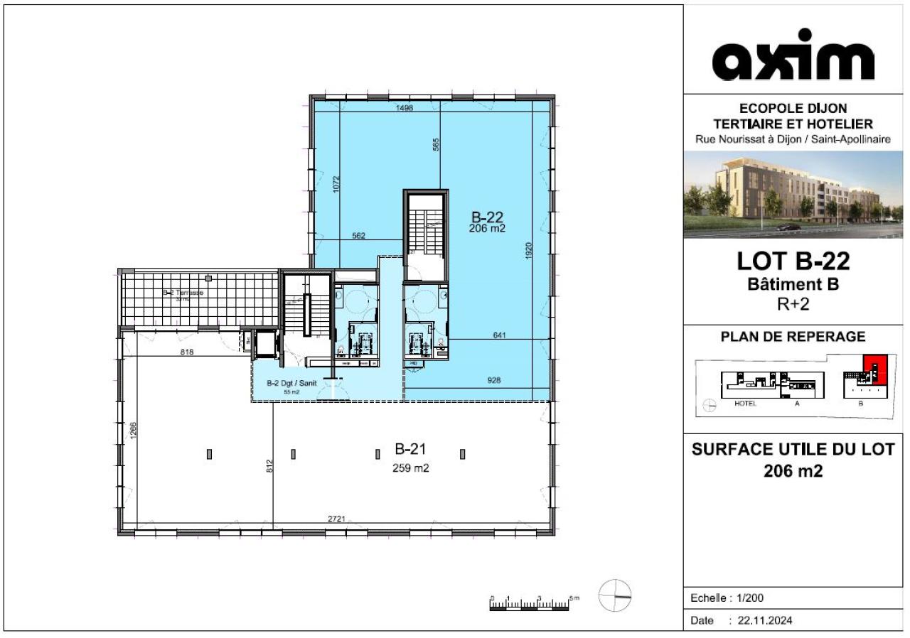 Vente bureau Dijon Côte-d'Or OVBUR2421154 13