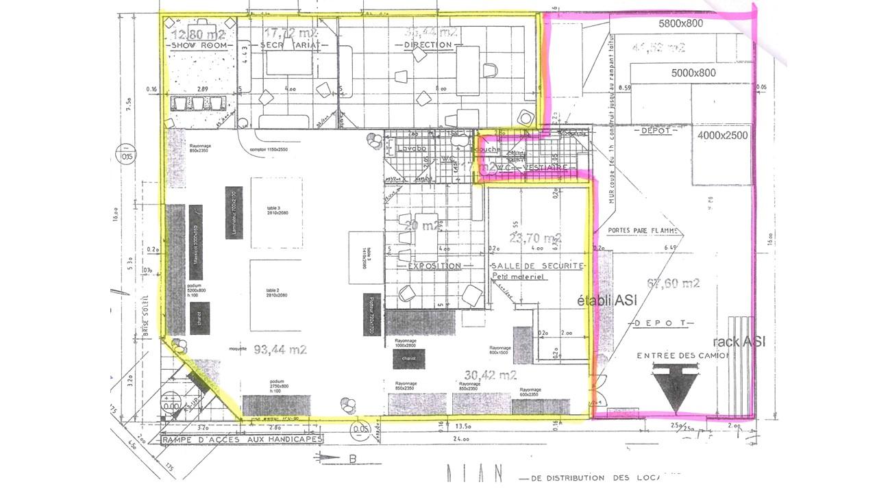 Location local d'activité Saint-Orens-de-Gameville Haute-Garonne OLACT2535140