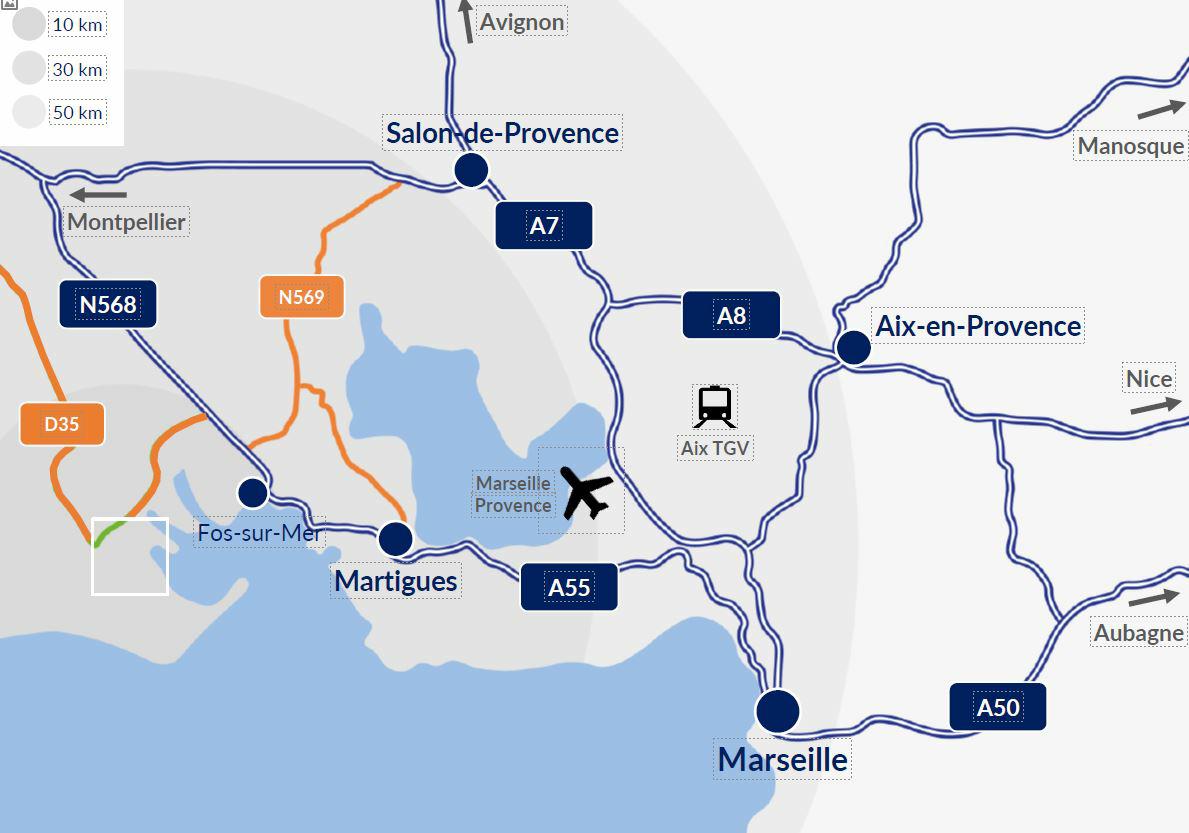 Location entrepôt classe a Port-Saint-Louis-du-Rhône Bouches-du-Rhône OLLOG2427066 3