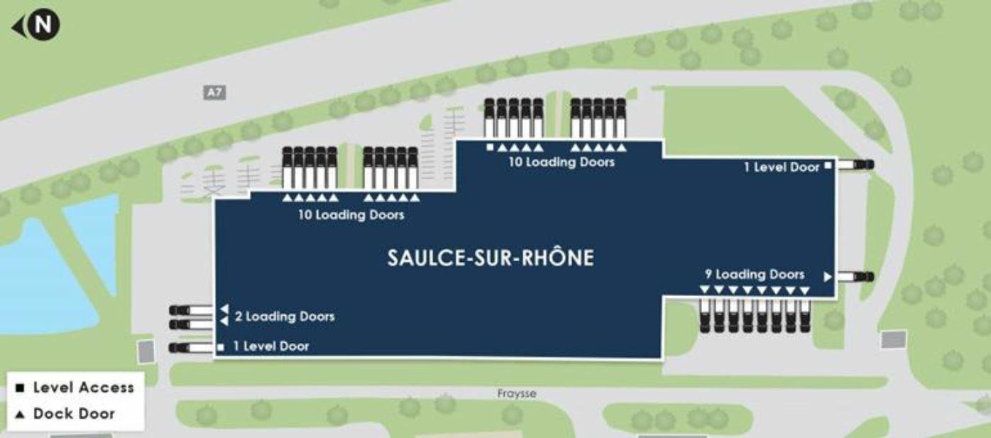 Location entrepôt classe a Saulce-sur-Rhône Drôme OLLOG2309730 2