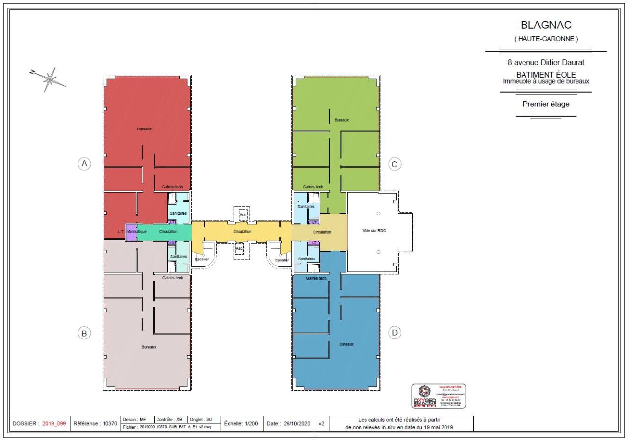 Location bureau Blagnac Haute-Garonne OLBUR2421532 13