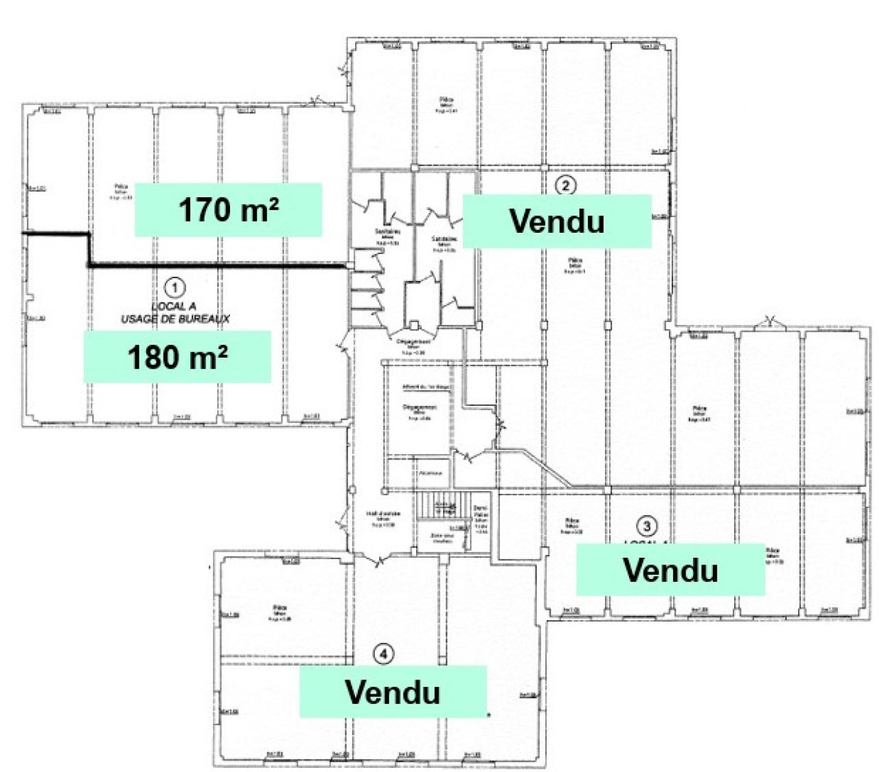 Vente bureau Bron Rhône OVBUR2110480 15