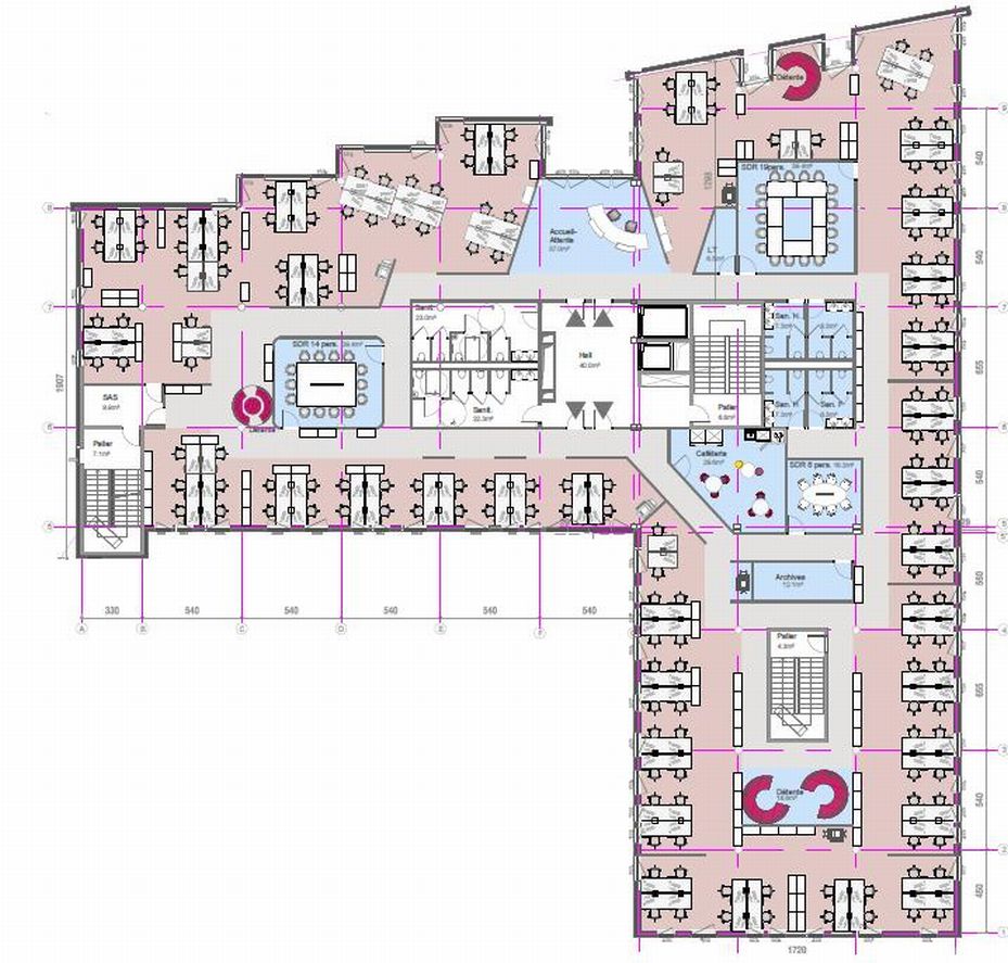 Location bureau Villeurbanne Rhône OLBUR2110000 9