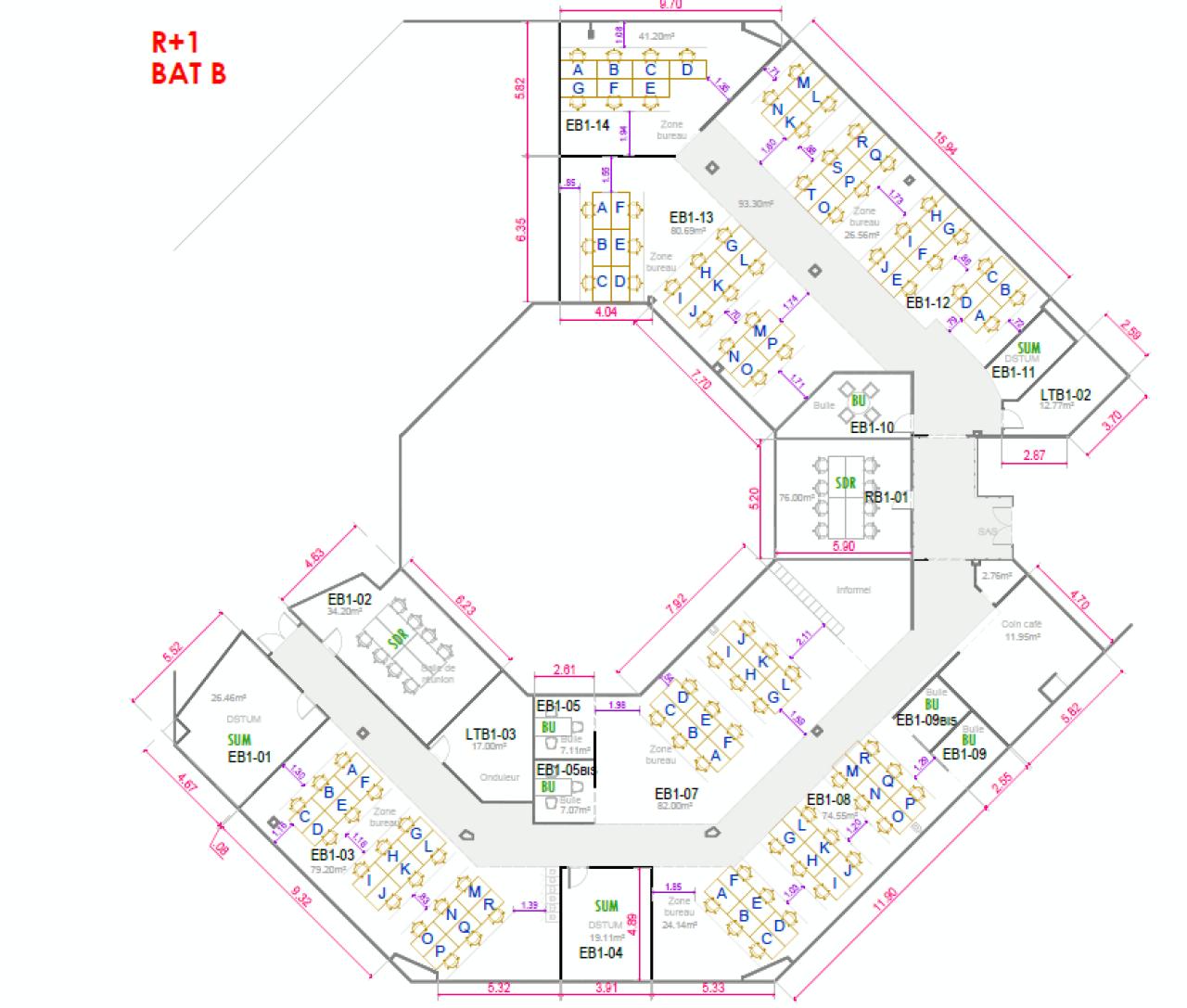 Location bureau Toulouse Haute-Garonne OLBUR2315635 30