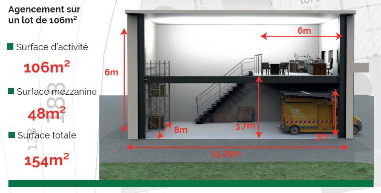 Location local d'activité Mions Rhône OLACT2201626 17