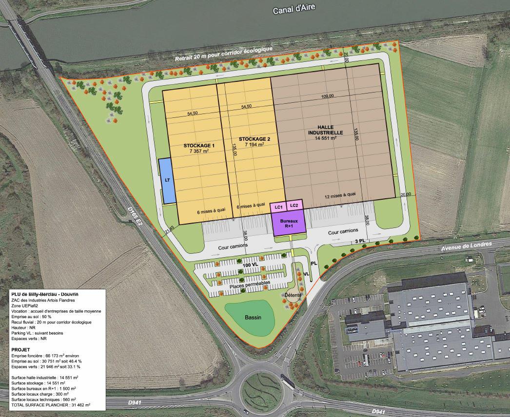 Location entrepôt classe a Douvrin Pas-de-Calais OLLOG2203871 2