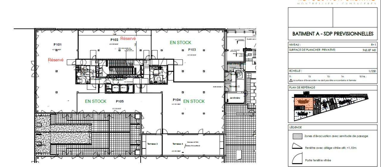 Vente bureau Montpellier Hérault OVBUR2315718 19