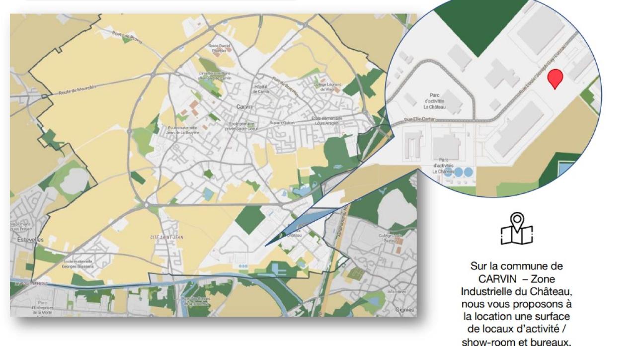 Location local d'activité Carvin Pas-de-Calais OLACT2646112 2